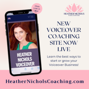 voiceover coaching by heather nichols